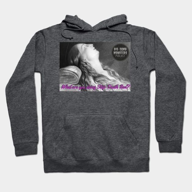 Big Dumb Monsters Death Bed Hoodie by Big Dumb Monsters